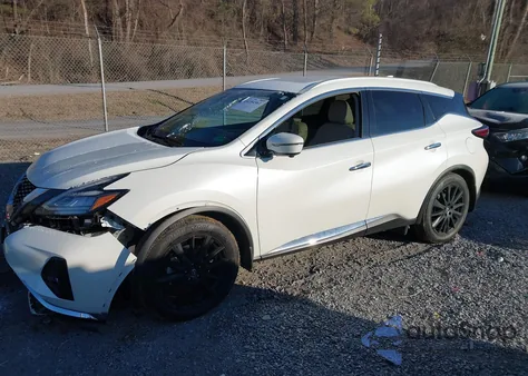 2024 Nissan Murano Platinum Intelligent Awd from USA, damaged, VIN 5N1AZ2DS5RC113578